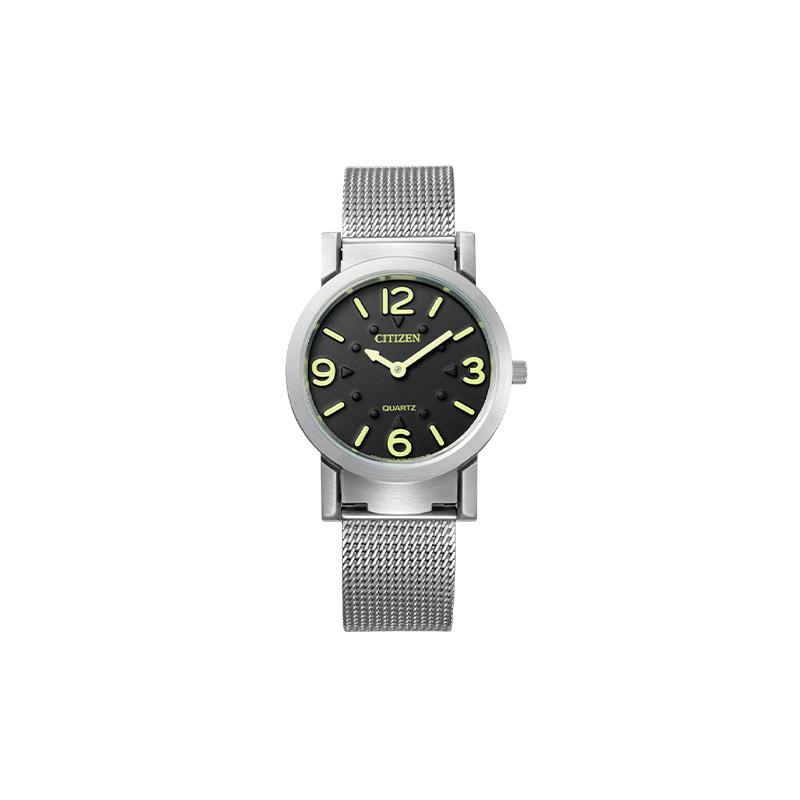 

CITIZEN Life Waterproof Quartz Steel Strap 34.9mm Women s Watch Black Dial AC2200-55E чёрный