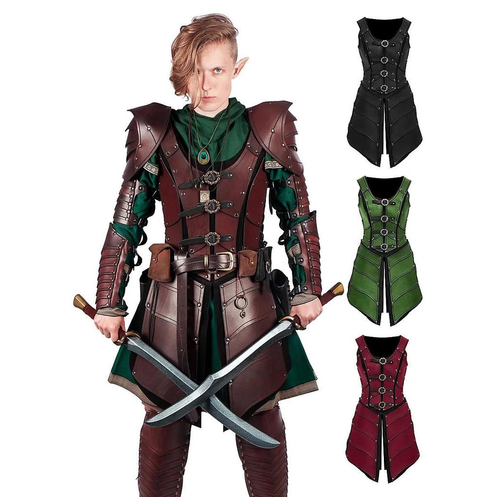 Medieval Renaissance Elf Warrior Leather COSPLAY Armor