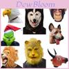 Adereços Divertidos de Cabeça de Animal Para Cosplay de Halloween Material de Látex Vários Designs Perfeitos Para Fantasias Adereços Divertidos Personagens)