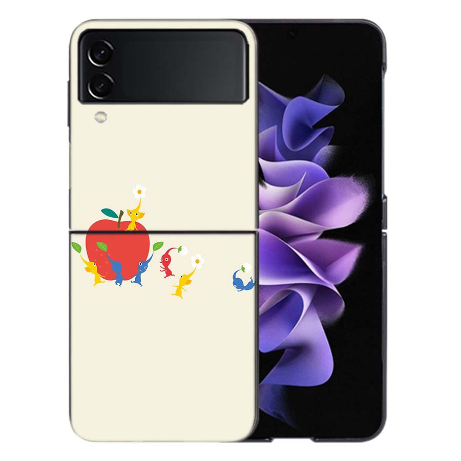 Game Pikmin 4 Coque For Samsung Z Flip7 6 Galaxy Case Shockproof Z Flip5 Z Flip3 4 5G Hard Cover Phone TPU PC Hard Funda