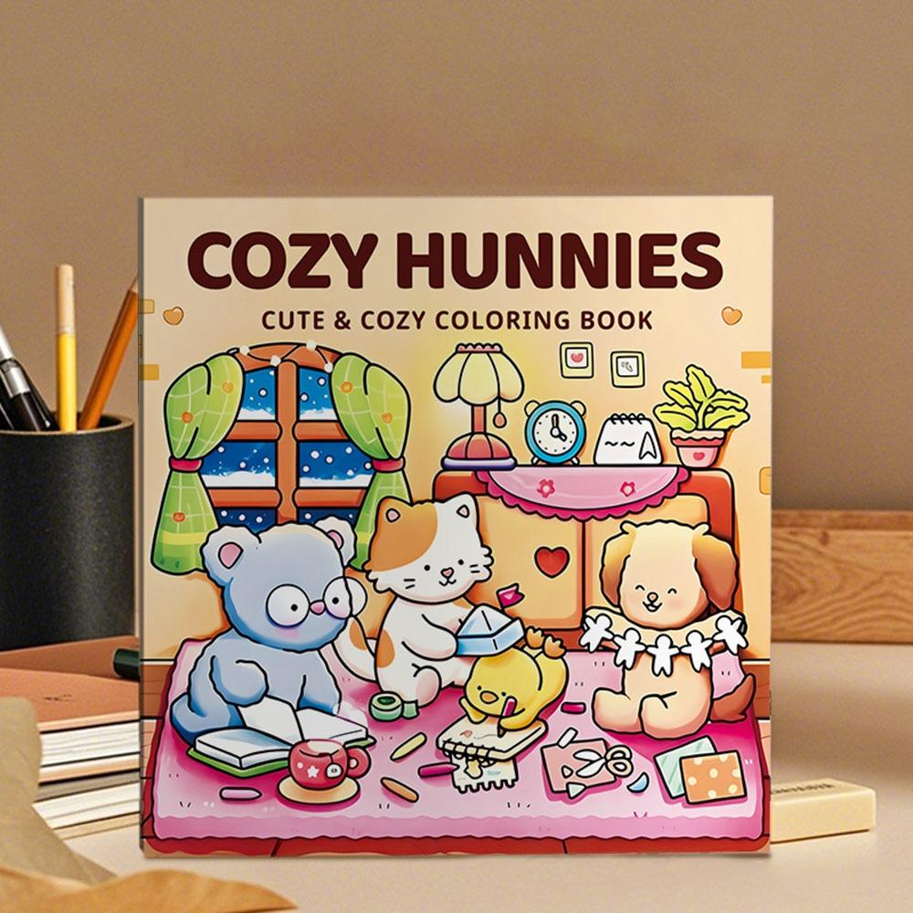 Cartoon Graffiti Painting Book Stress Relief Paperback Funny Doodles Book  for Adults And Teens