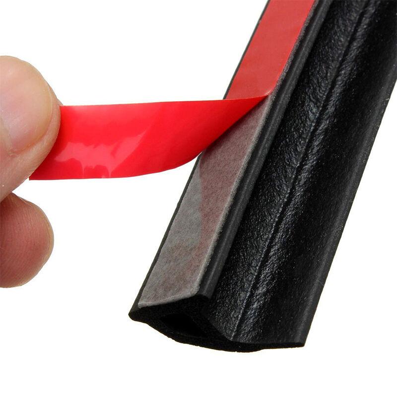 Car Truck Door Rubber Seal Strip P Shape Trim Edge Sealing 157" (4m) Trim New