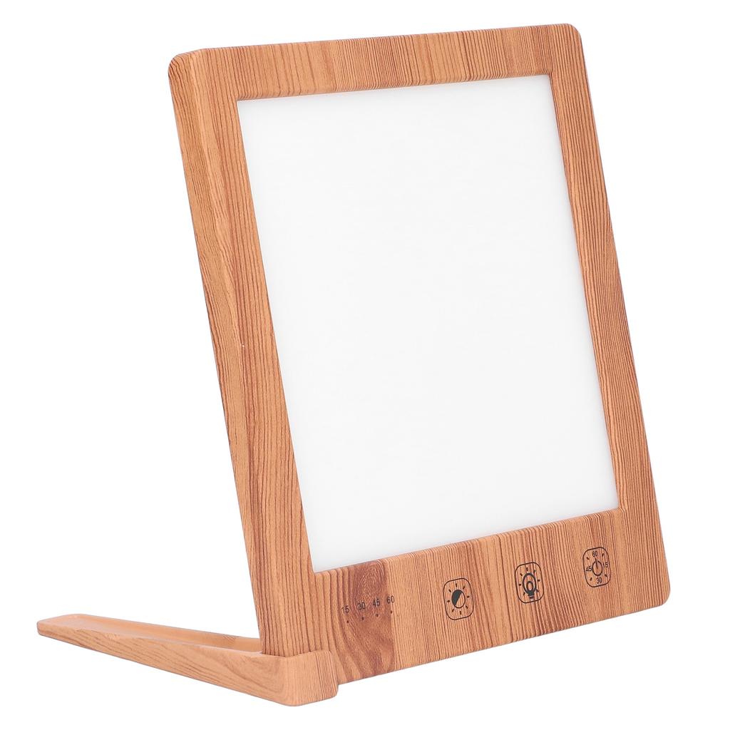Lámpara de Terapia de Luz Espectro Completo 10000LX Luz LED de Fototerapia Regulable Temporizador Control Táctil