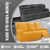 1/2/3 Seater Velvet Split Recliner Sofa Cover Stretch Super Soft Reclining Chair Covers  Relax Armchair Protector Home