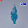 Non-Toxic Moc Bricks Flame Feather Fire 85959 6126 64647 Building Blocks Figure Diy Toys For Children Dolls Gifts