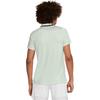 Nike Court Advantage Logo Color Block Comfortable Tennis Polo Shirt Men Tops Light-Green FD5317-394