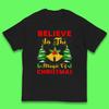 Christmas Kids T Shirt Believe In The Magic Of Christmas Top