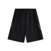 Li-Ning Comfortable Versatile Simple Sports Shorts Men Shorts Black AKSV747-2