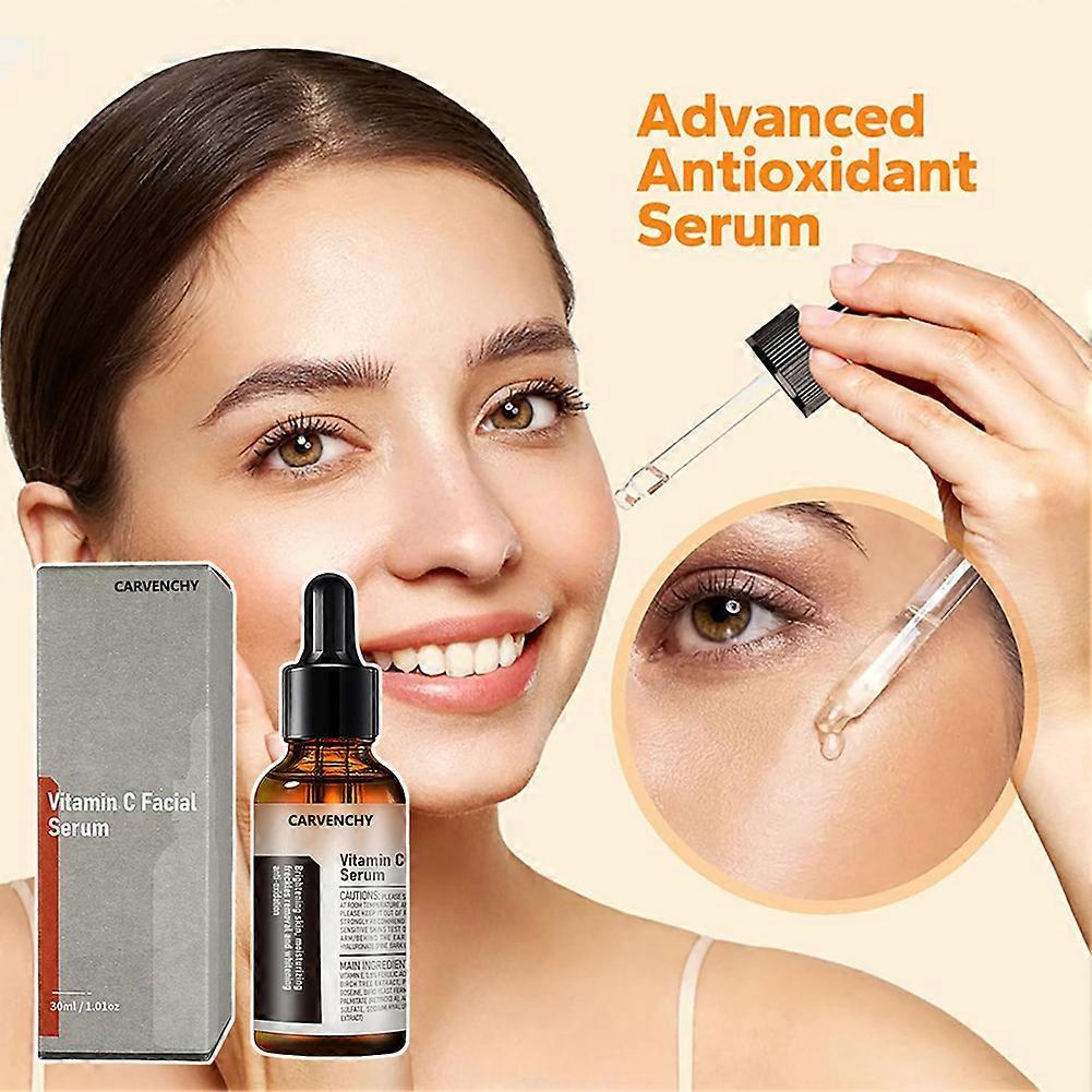 Vita C VE Facial Serum 30ml Anti-Aging Skin Revitalizing Essence Anti-Wrinkle Dark Spots Removal