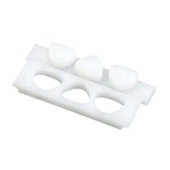

PE rice ball mold with press lid Kanto style 3 holes small (B)