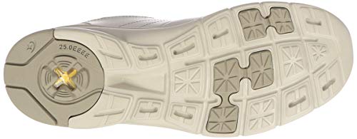 World March WL3601 4E Zipper Boots, Silver, Women's, Size 23.0 Cm