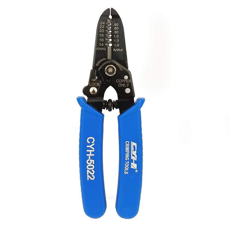 CYH-502 Multifunctional Stripping Pliers for Electricians, Cable Cutters, and Crimping Pliers
