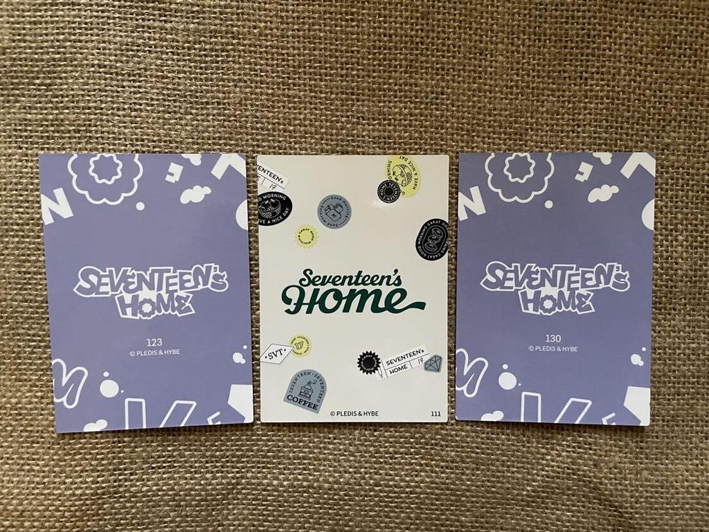 [USED] SEVENTEEN'S HOME Trading Card Wonnu Dino