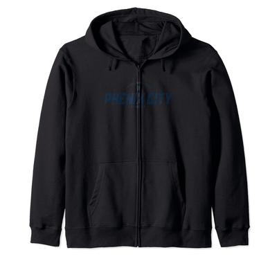 Phenix City Alabama AL Vintage Athletisch Marineblau Sportlogo Reißverschluss Hoodie