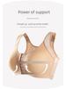 Plus Size Front Closure Wire-Free Sports Bra - Breathable & Comfortable