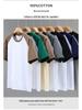 Unisex Retro Color Block Raglan Cotton T-Shirt - Casual Loose Fit, Short Sleeve