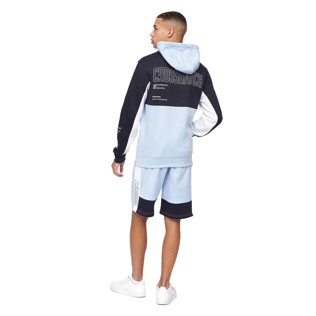 Crosshatch Męska bluza z kapturem