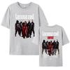 Lacuna Coil Sleepless Empire Tour 2025 Tshirt Short Sleeve Cotton Fashion Print Tshirt Loose Casual Unisex Wounisex Teeshirt Street