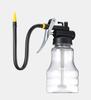 1p Needle Nosed Oil Injector 250ml High-Pressure Oil Pot Plastic Machine Curved Oil Nozzle Manual Refueling Gun Lubricating Tool