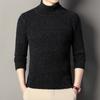 Herbst Dicke Pullover Herren Rollkragen Strickpullover Chenille Mittelalterliche Herren Koreanischer Stil Locker Elastisches Unterhemd