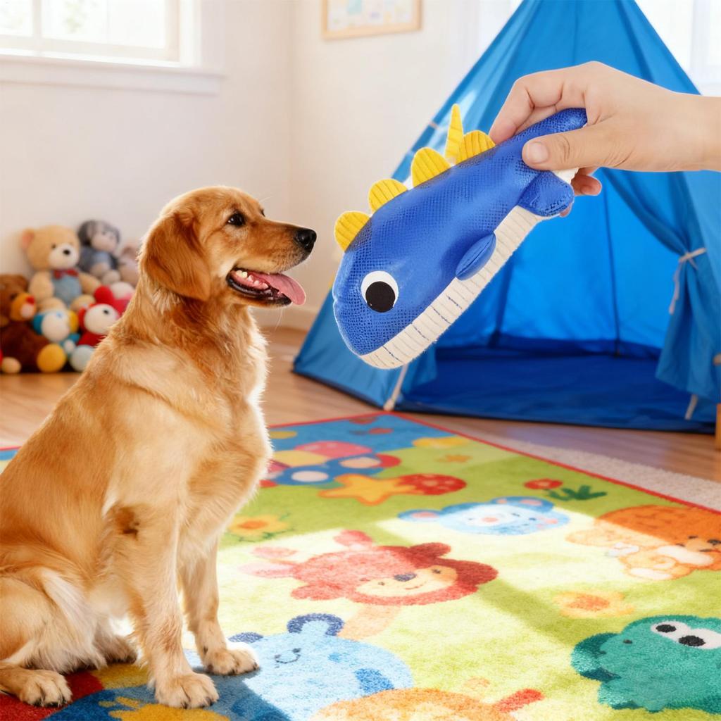 Dog Squeak Toy Puppy Plush To Keep Them Busy Small To Medium Dog Teether Toy For Garden Yard Patio Porch Deck Living Room Garage