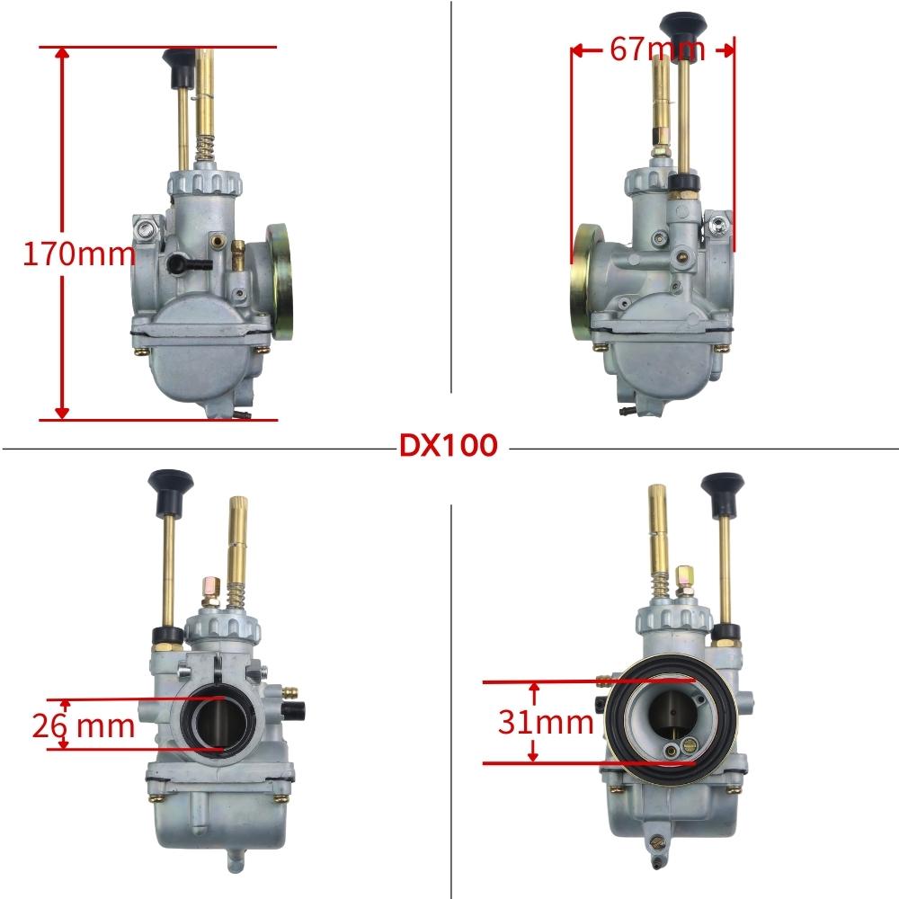 Motorcycle Carburetor For Yamaha YB100 DX100 K90 L2 YL2 L2SN YL2C Carb Motorcycle Accessories DX100