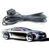 150CM Car Dash Mount AUX Dual USB Port Panel Auto USB Extension Cable Adapter X1