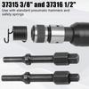 32029 Pneumatic Bolt Breaker Set with 37315 3/8" and 37316 1/2" Drive Units Fits Removing Stubborn Fasteners Torx Bolts Nuts