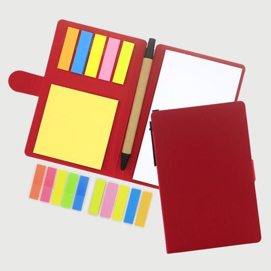 Snap Note Pad Ballpoint Pen Set with Sticky Papers Graduation Inspirational DIY Scrapbook Paper Sticky Notes Index Stickers