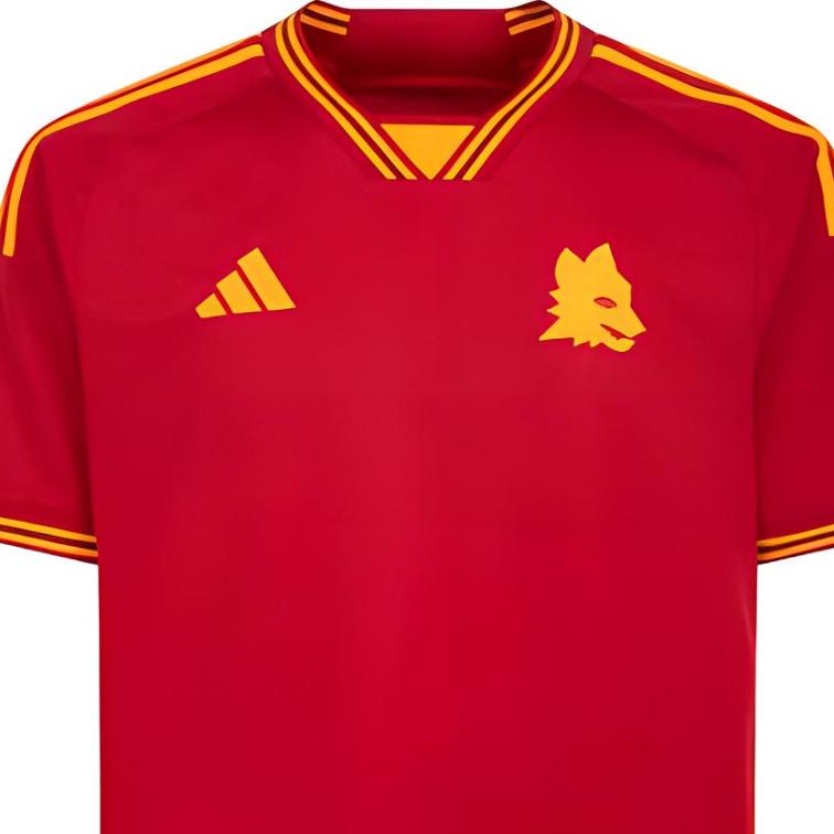 Adidas Patterned Short-Sleeve Football Jersey, 23-24 Season, Home Kit Men Tops Red IK7166