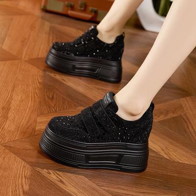 White Shoes Women's 2025 Summer New Versatile Breathable Hollow Mesh Casual Shoes Thick Soled Sponge Cake Women's Shoes
