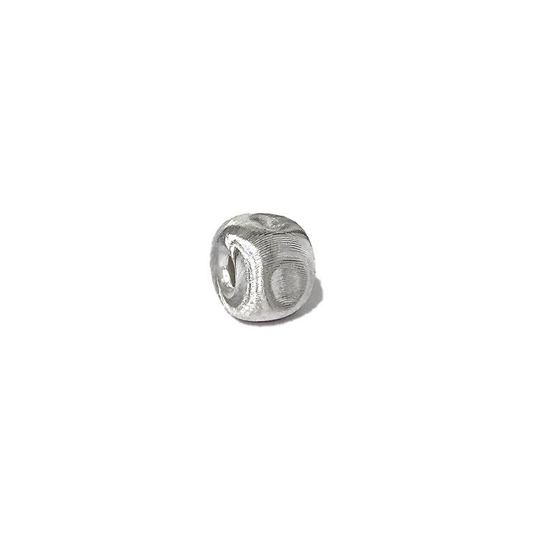 Sterling Silver Square Cat s Eye Beads for DIY Bracelet/Necklace Crafting Electroplated