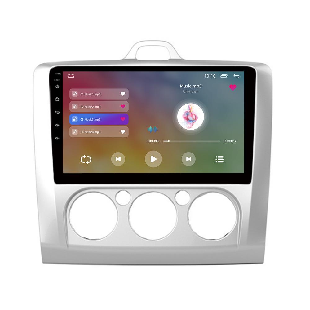 Android Navigator with Wireless CarPlay for Ford Focus Manual A/C Models (2006-2014)