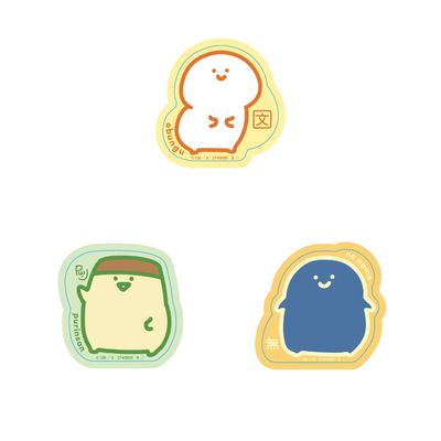 Obungu To Issho Character Magnets Candy Toys and Chewing Gum To (14 Pieces) (Obungu Issho)