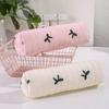 Zipper Pen Bag Soft Touch Stationery Bag New Pencil Case  School Supplies