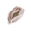 Korean Style Drawstring Shoulder Bag Lightweight Ballet Style Polka Dot Pleated Bag Dumpling Bag Large Capacity