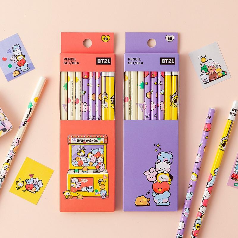 

BT21 Карандаши 8EA / 1SET + Бесплатный подарок