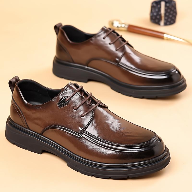 Casual Leather Men's Formal Shoes Business Footwear Elegantes Male Clothing Party Gentleman Shoes New Style Trend Oxford Shoes