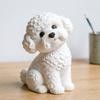 Yousheng Hundefigur 3D-gedruckt Lebensechte Mini-Tierskulptur für Heim-Büro-Schreibtisch-Regal Dekor Sammlerstück Geschenk für Hundeliebhaber