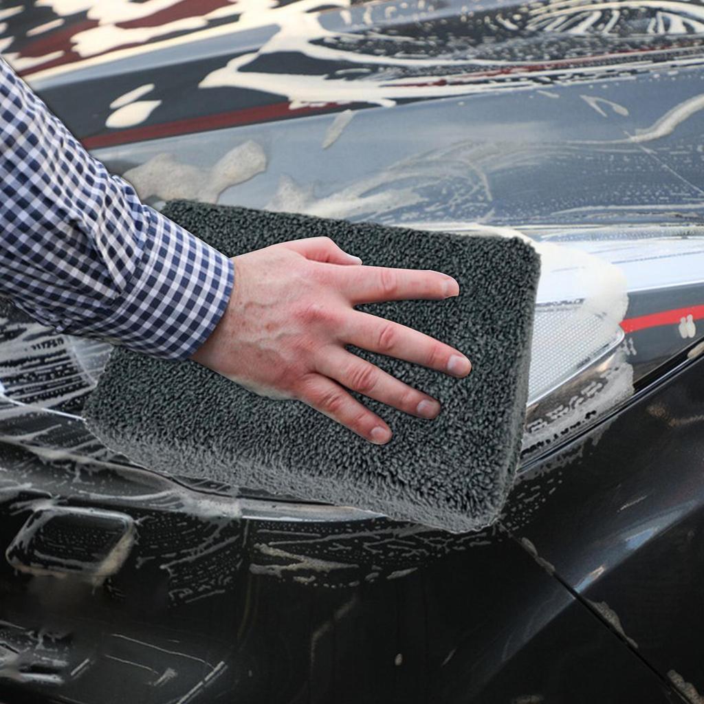 Car Drying Towel Coral Fleece Absorbent Exterior Car Care Microfiber Cloths For Maintenance Care Automotive Truck RV SUV Sedan