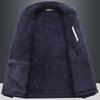 MEN Winter Thicken Polar Fleece Jacket Warmth Windproof Full Zip Up Coat Multiple Zipper Pockets Outdoors Plus Size Jackets Outwear