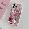 Pink Pearl Flower Starfish Collage Pattern Phone Case For Samsung Galaxy S25 Ultra S24 FE S23 S22 Plus S21 A36 A56  A16 Cover