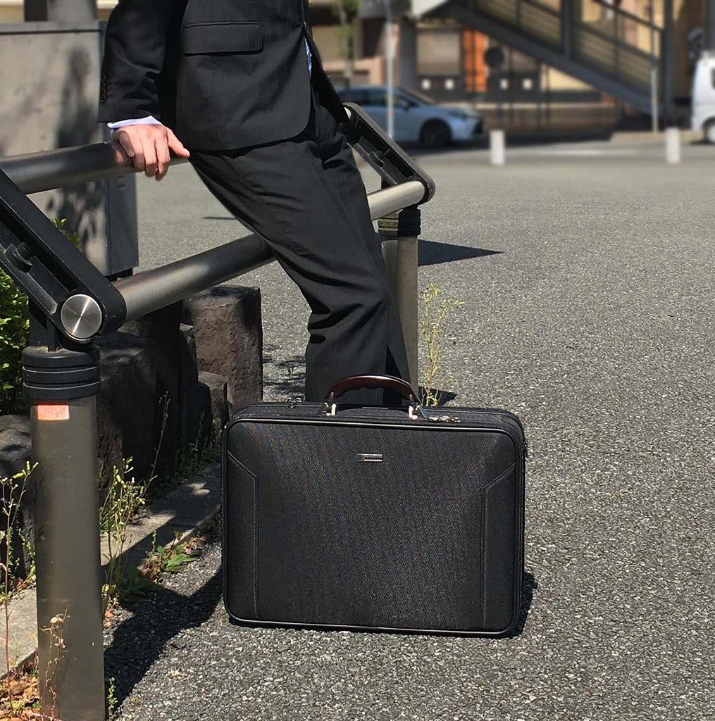 Bagex Business Soft Attache Case L, Honoo Series, Fits A3 Documents, Made In Toyooka, Hyogo Prefecture, 24-0358