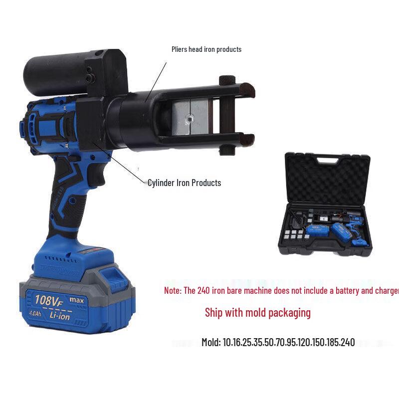 

SHEYUE Cordless Electric Hydraulic Crimping Tool CN plug (adapter included)