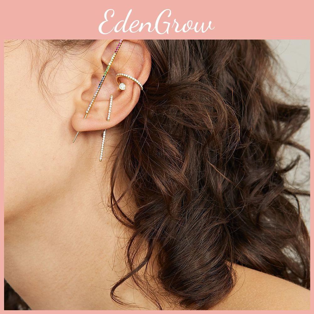 Minimalist Ear Stylish Cuff Earrings With Rhinestones For Weddings Gifts And