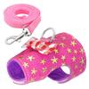 1PCS Small Animal Tank Top Strap Blue Pink Dog Cat Hamster Pet Clothes Small Animal Squirrel Traction Rope