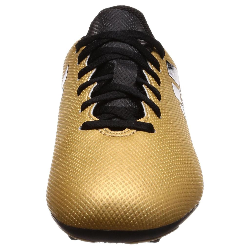 Adidas X 17.4 Comfortable Versatile Non-Slip Durable Soccer Shoes Men Soccer Shoes Black Gold CP9013