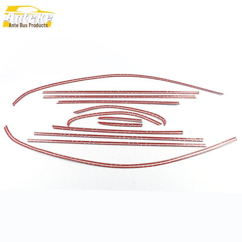 Jin Xuan Car Window Glass Stainless Steel Anti-Scratch Decorative Strip