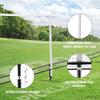 22 FT Driveway Backyards Pickle Ball Game Training Supplies Set Portable Outdoor Pickleball Nets Pickleball Net