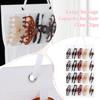 Claw Clip Organizer, 5 Tier Hanging Hair Clip Organizer, Hair Clips Holder for Wall, Door, Closet(NO ACCESSORIES INCLUDED)
